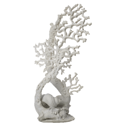 biOrb Fan Coral Ornament biely 40 cm