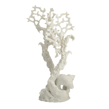 biOrb Fan Coral Ornament biely 26 cm