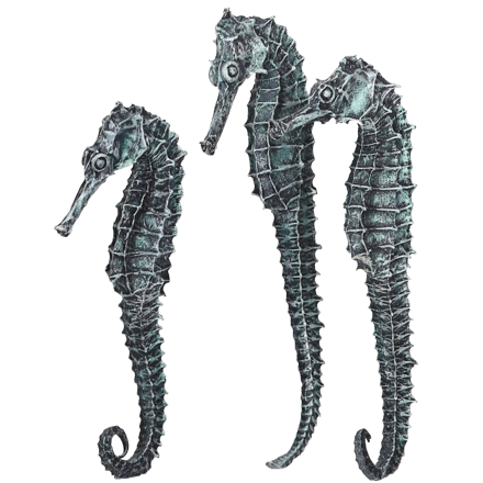 biorb Seahorse 3 Pack metalická čierna